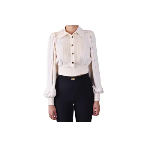 Elisabetta Franchi Рубашка Женская Белая
