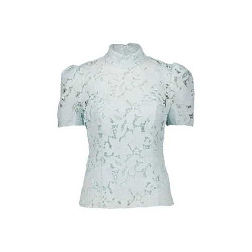 Zimmermann Рубашка Женская Розовый Воск Синий