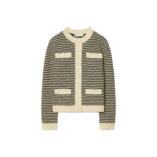 Tory Burch Кремово-белый Женские Трикотаж