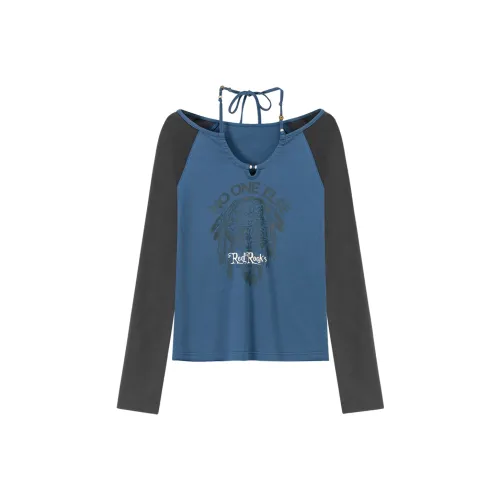 NO ONE ELSE Реглан-рукав Т-рубашка Женская