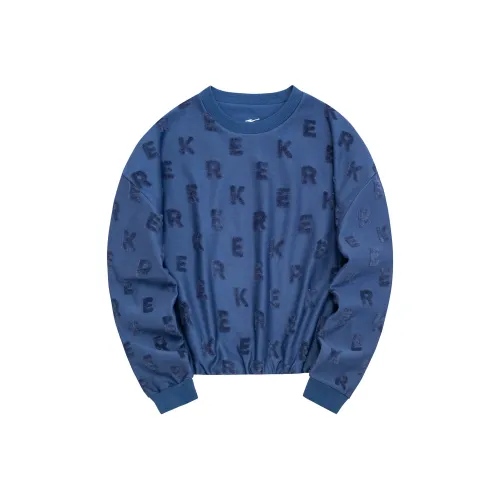 Erke Толстовка Женская цвет залив синий