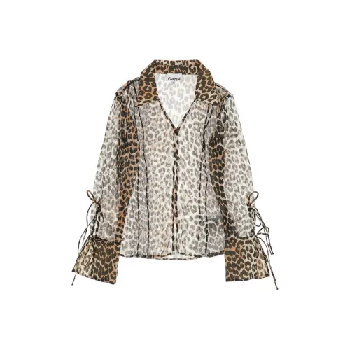 GANNI Многоцветные Женские Рубашки