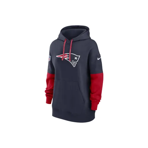 nike NFL New England Patriots Sideline Свитшот Женский Морской Синий
