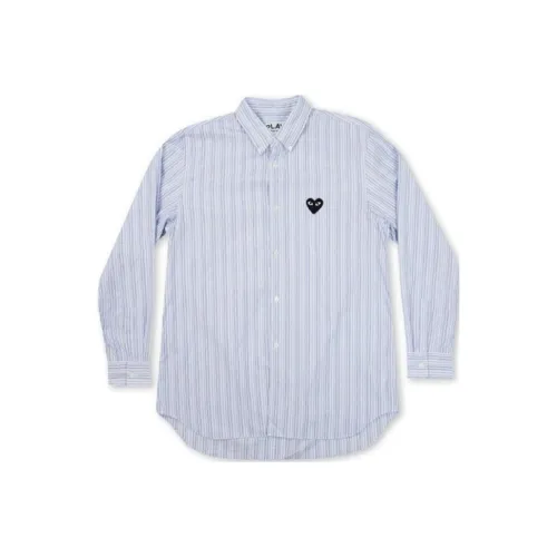 CDG Play Светло-синие Женские Рубашки