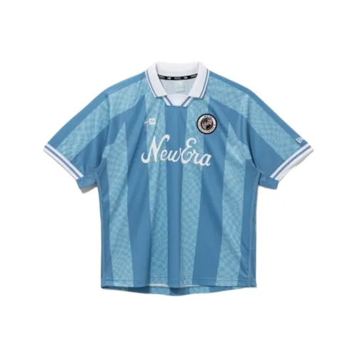New Era Синий Мужской Футбольный Джерси