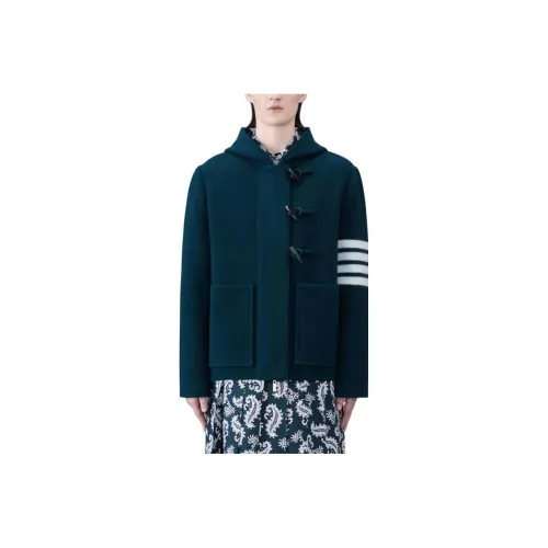 THOM BROWNE Зеленые Женские Куртки