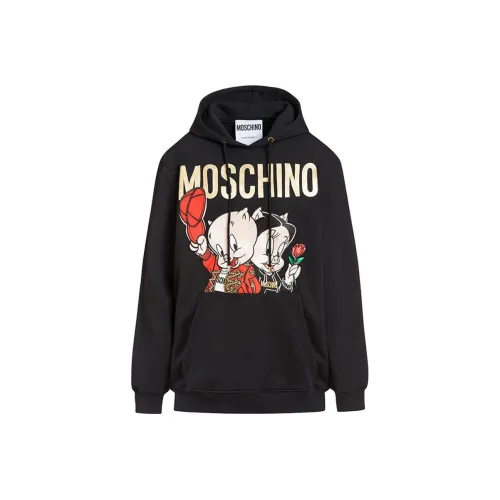 MOSCHINO Черные Женские Свитшоты