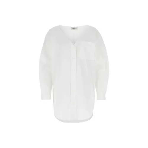 MIU MIU Белые Женские Рубашки