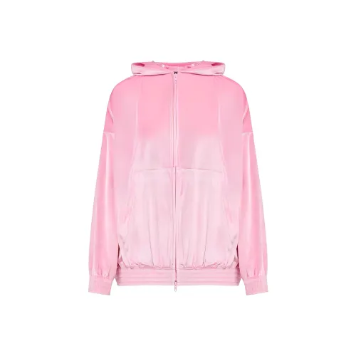 Balenciaga FW23 Свитшот Свободного кроя Женский Розовый