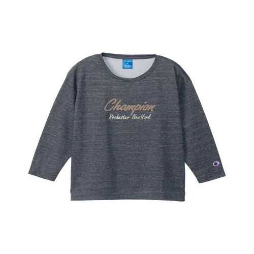 Champion T-Shirt Женская Heather Black