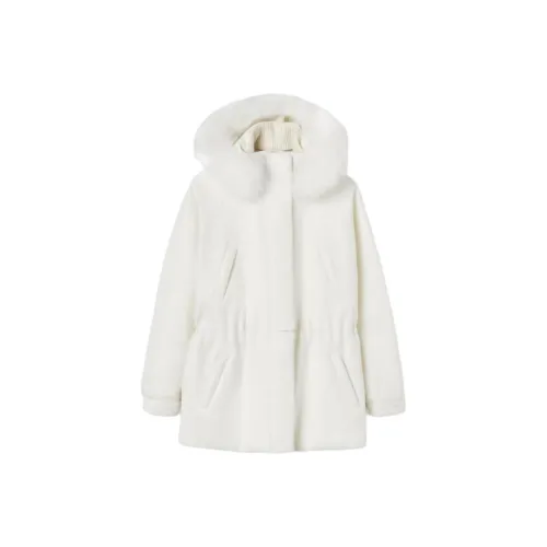 Loro Piana Куртки Пальто Женские Белые