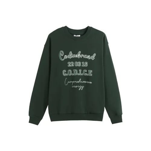 CODICE.HE Яшмовый Женские Толстовки