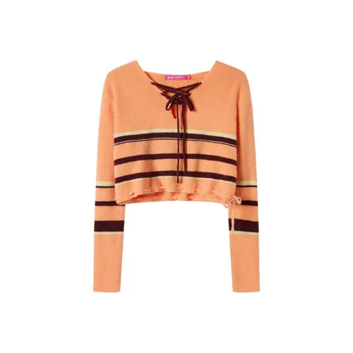 BETTERSAY Трикотаж Женский Оранжевый