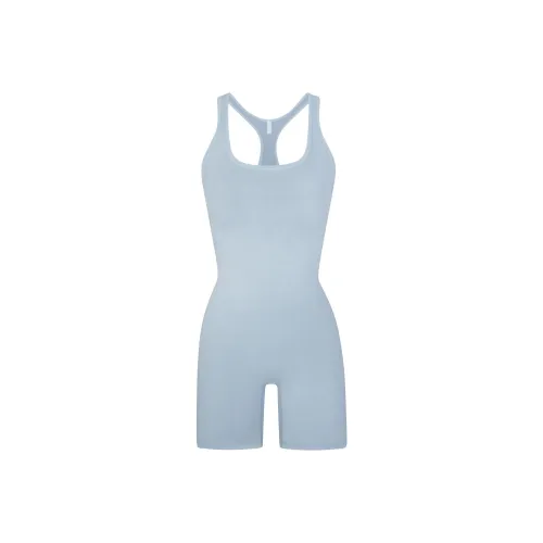 SKIMS OUTDOOR MID ONESIE Комбинезон Женские DENIM