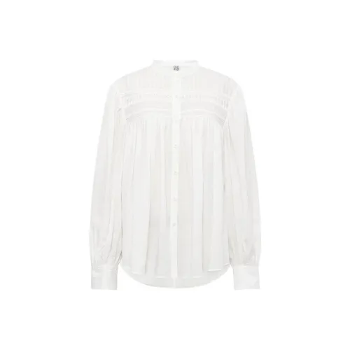 MEIYANG Белые Женские Рубашки