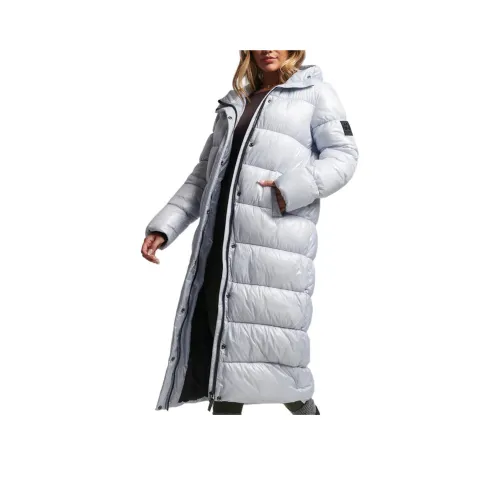 SUPERDRY Куртки и Пальто Женские Светло-Синий