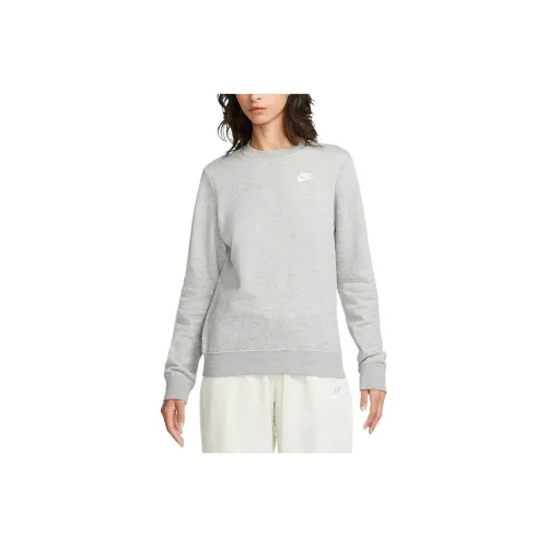 Nike Свитшот Женский Темно-Серый
