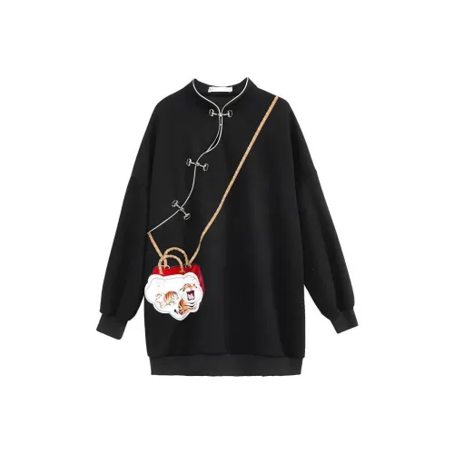 JK&JS Черный Женские Свитшоты