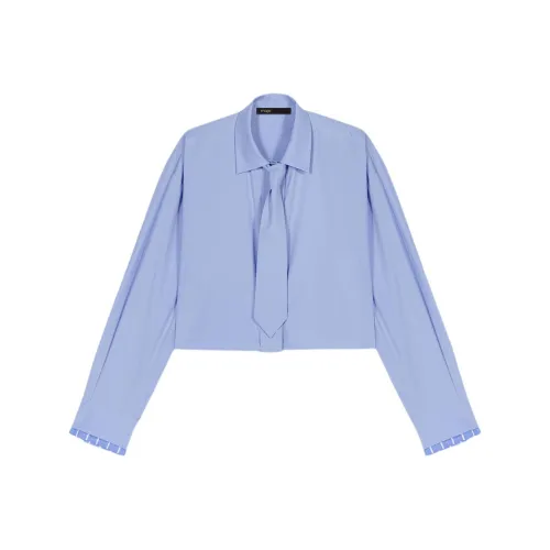 Maje Синие Женские Рубашки