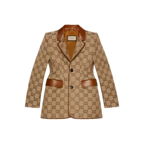 GUCCI x Balenciaga The Hacker Project Куртка Женская Коричневая