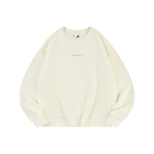 QIAODAN Толстовка Женская Кремово-Белая