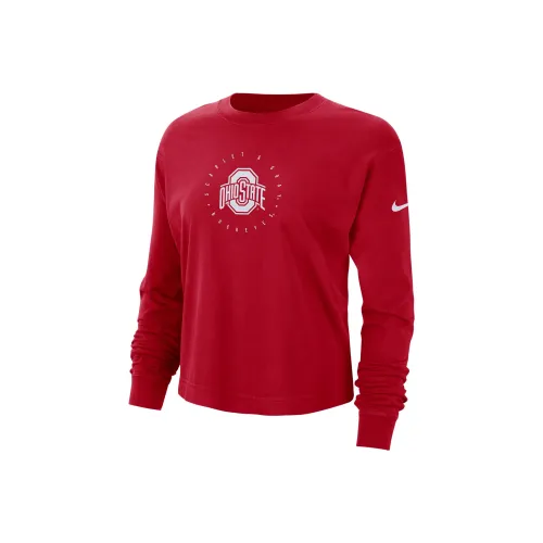 NIKE Red Женские Толстовки