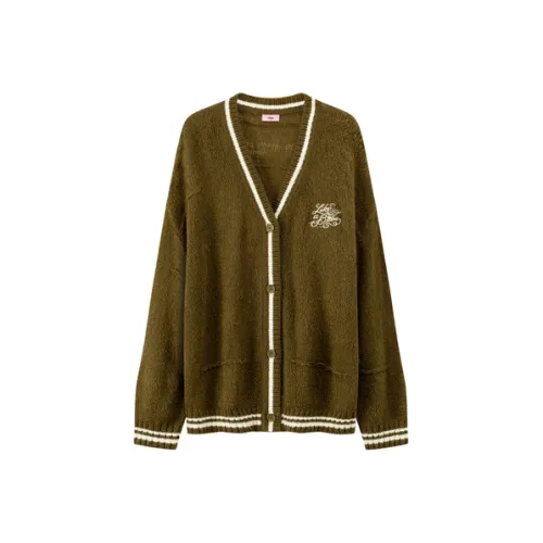 CHUU Трикотаж Женский Горчичный Зеленый