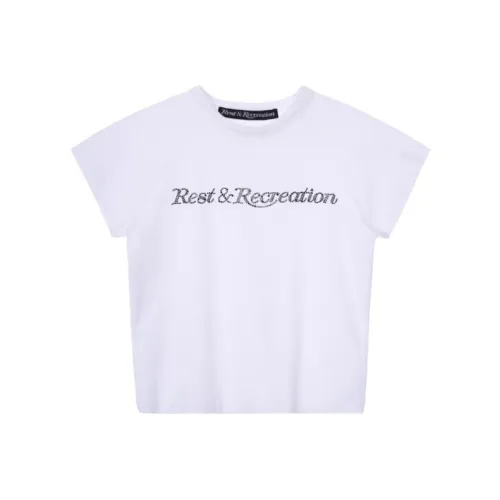 Rest&Recreation Белые Женские Футболки