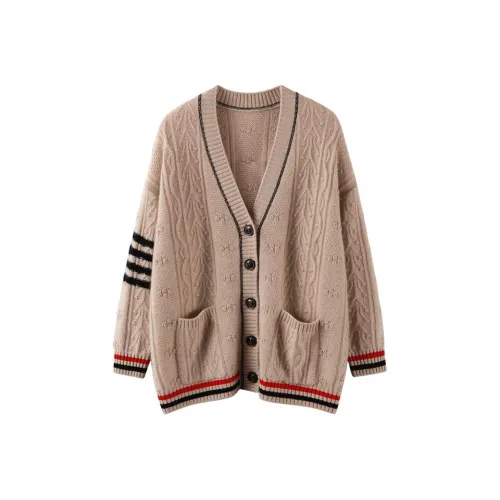 MAIGRE SIMHAT Кашемировый свитер женский CAMEL