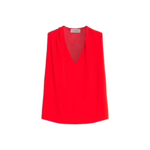 Lanvin Женские Рубашки Красного Цвета