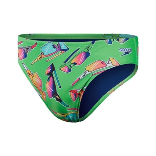 Speedo Плавательные шорты Мужские Зеленые