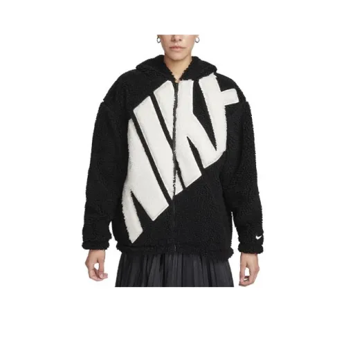 nike Sportswear Повседневный Куртки и Пальто Женские Черный