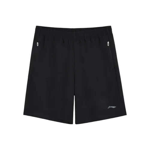 LINING Черные Унисекс Повседневные шорты