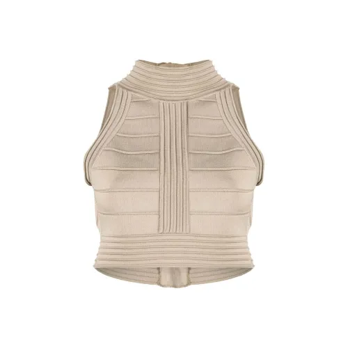 BALMAIN Бежевые Женские Топы