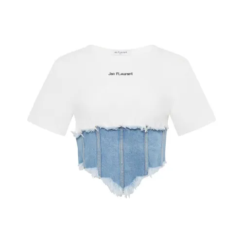 JAC FLEURANT T-рубашка Женская Белая