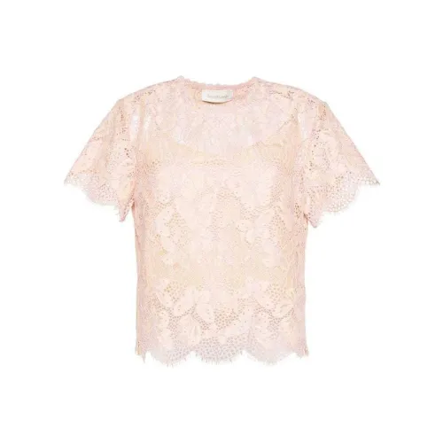 Zimmermann T-рубашка Женская Синие Розовые