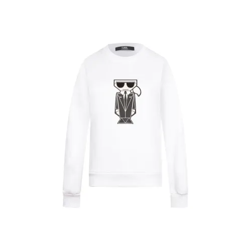 Свитшот Karl Lagerfeld Женский Белый