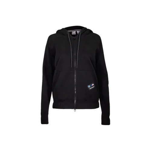 PUMA x BMW Коллаборация Motorsport С капюшоном Женские Спортивные Куртки Женские Черный