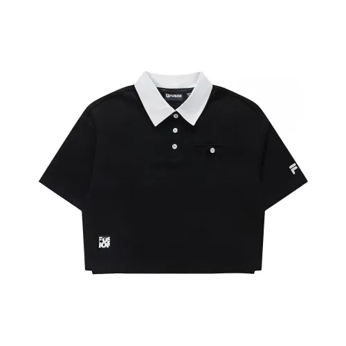 FILA FUSION Глубокий черный Женские Поло