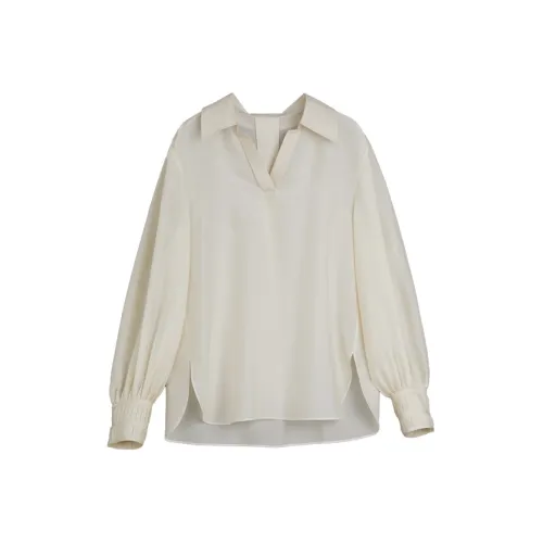 Elle Экрю Женские Рубашки