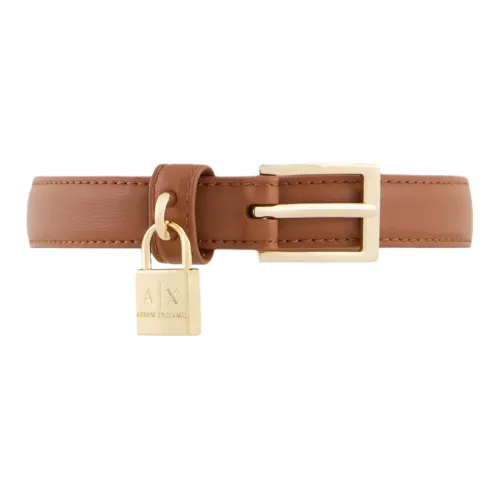 ARMANI EXCHANGEAE Полиэстер Ремень Женский Коричневый