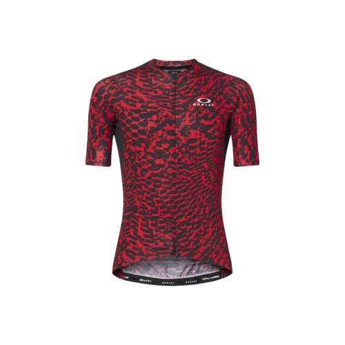 Oakley ENDURANCE DAZZLE CAMO Джерси Футбол Джерси Мужской Красный Черный Цвет
