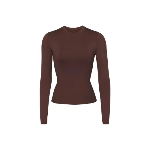 SKIMS Коричневый Женские Рубашки