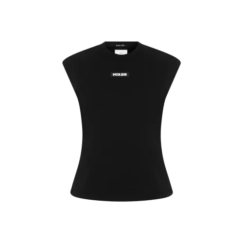 Ksubi Mad World Series Черные Женские Футболки