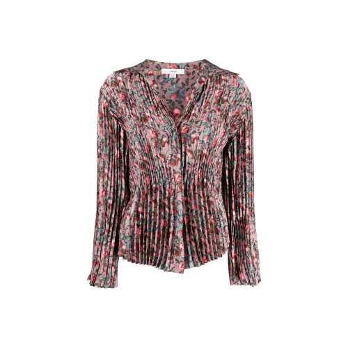 VINCE Розовые Женские Рубашки