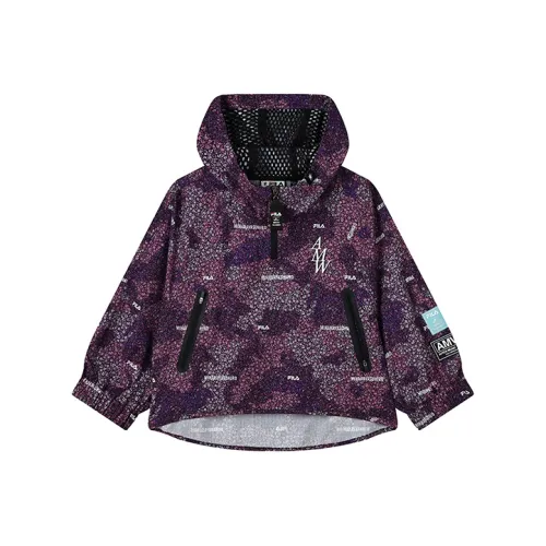FILA MIHARA YASUHIRO Collaboration Collection Эбеновый Фиолетовый Женские Куртки