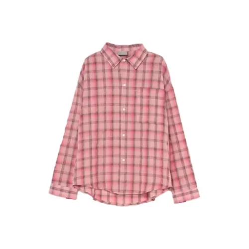 YITOUAGUA Розовые Женские Рубашки