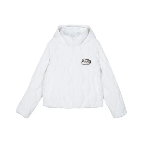 Skechers Зефирный белый/0074 Женские Куртки