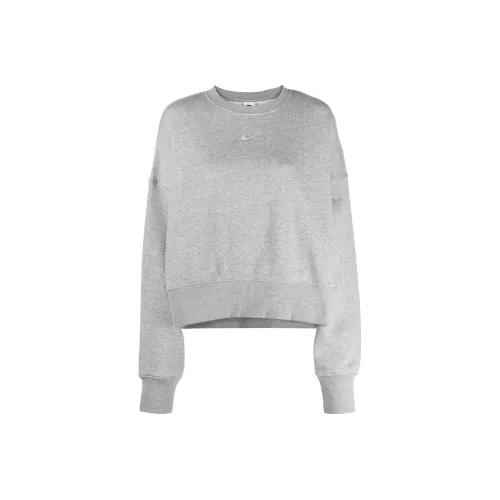 nike Серый Женские Свитшоты