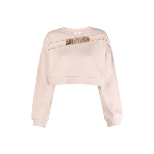 PINKO Розовые Женские Свитшоты